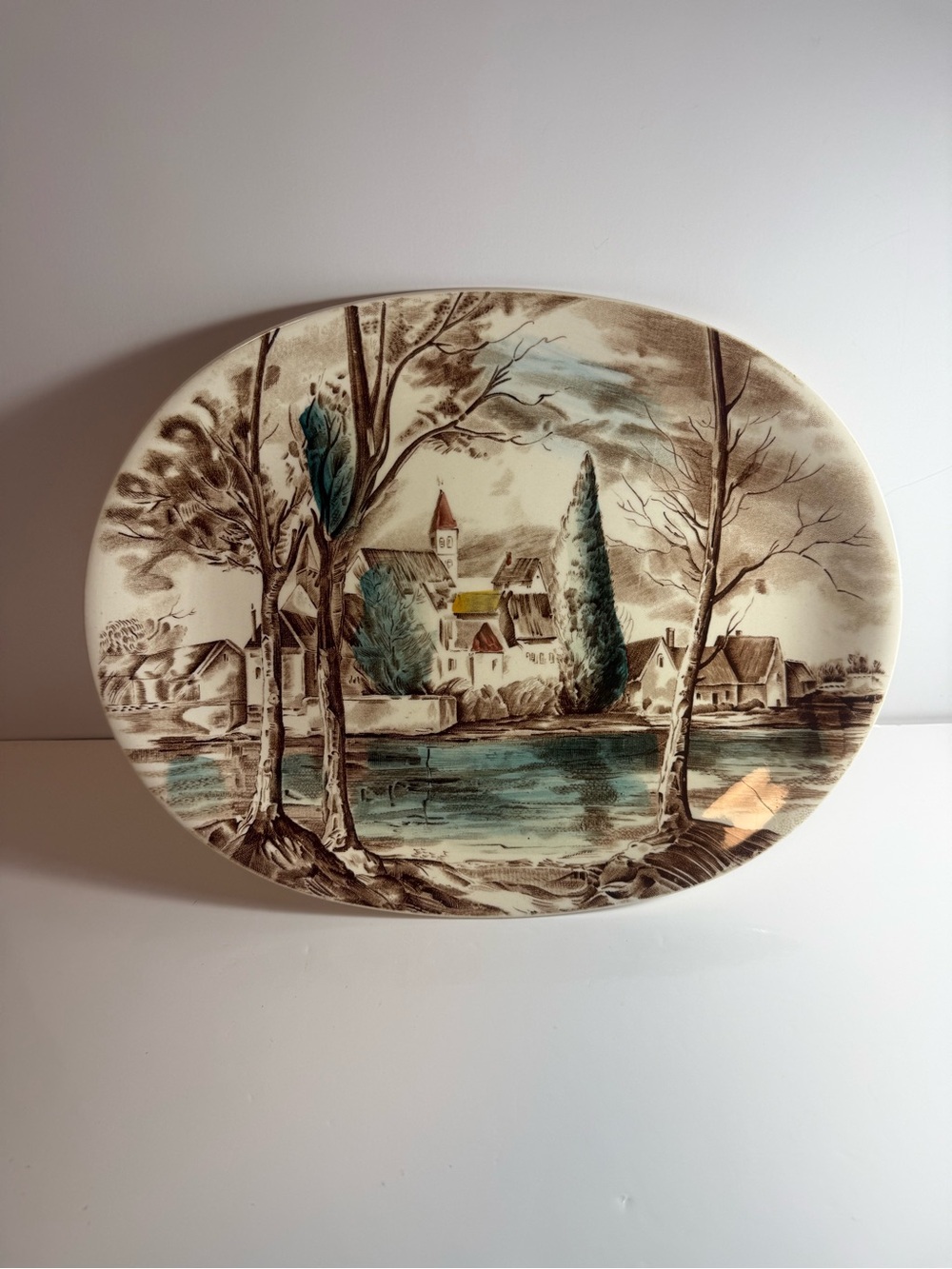 Johnson Brothers. Dream Town. Serving Plate. (31cm x 24cm). Made In England.